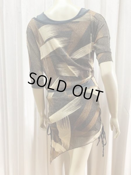 画像3: 【在庫処分SALE】トップス＆スカートレッスンウェア（一体型インナーパンツ付き） (3)