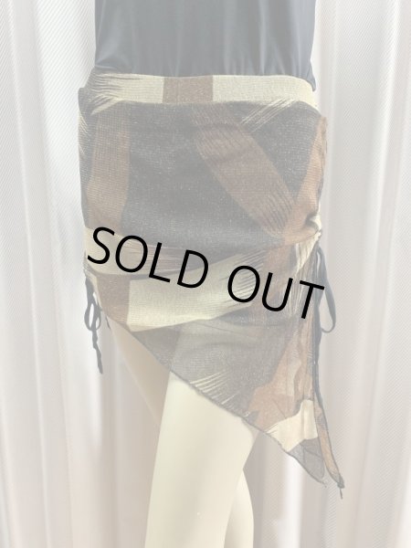 画像6: 【在庫処分SALE】トップス＆スカートレッスンウェア（一体型インナーパンツ付き） (6)