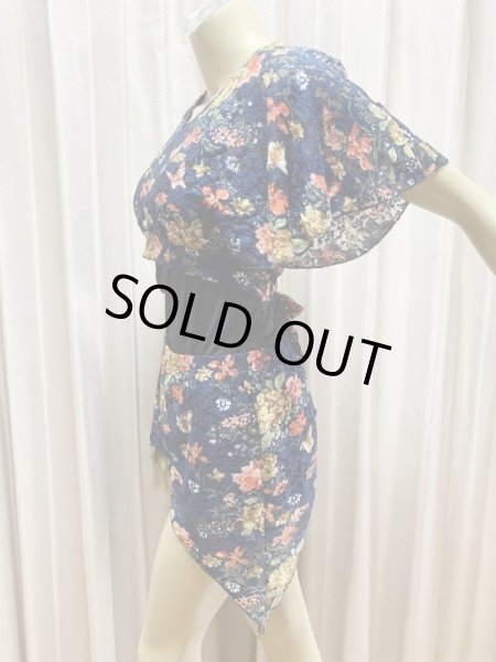 画像3: 【在庫処分SALE】チョリ＆ショート丈スカートレッスンウェア（一体型インナーパンツ付き） (3)