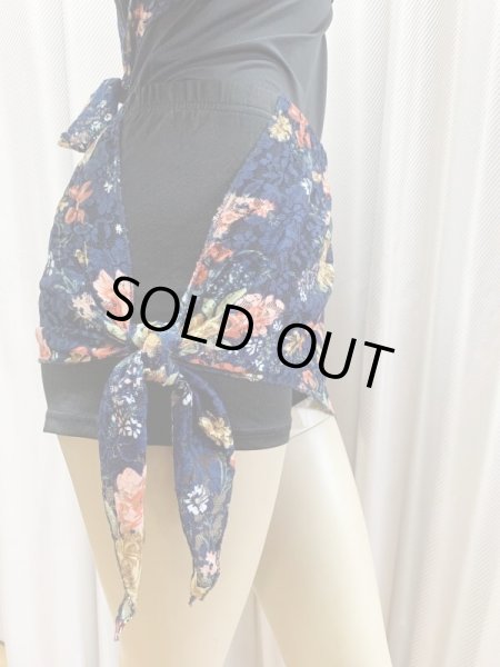 画像6: 【在庫処分SALE】チョリ＆ショート丈スカートレッスンウェア（一体型インナーパンツ付き） (6)