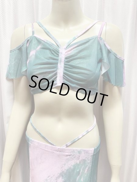 画像2: 【在庫処分SALE】チョリ＆スカートレッスンウェア（一体型インナーパンツ付き） (2)