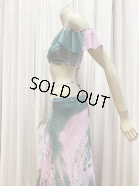 画像4: 【在庫処分SALE】チョリ＆スカートレッスンウェア（一体型インナーパンツ付き） (4)