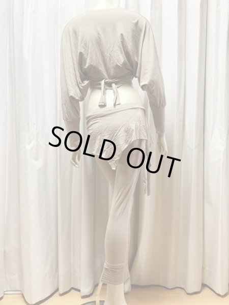 画像5: 【在庫処分SALE】ドルマンスリーブチョリ＆レギンスレッスンウェア (5)