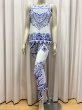 画像7: 【在庫処分SALE】オリエンタル柄レッスンウェア（タンクトップ＆レギンス） (7)