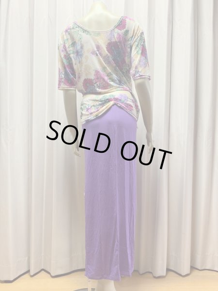 画像6: 【在庫処分SALE】フラワープリントレッスンウェア3点セット (6)