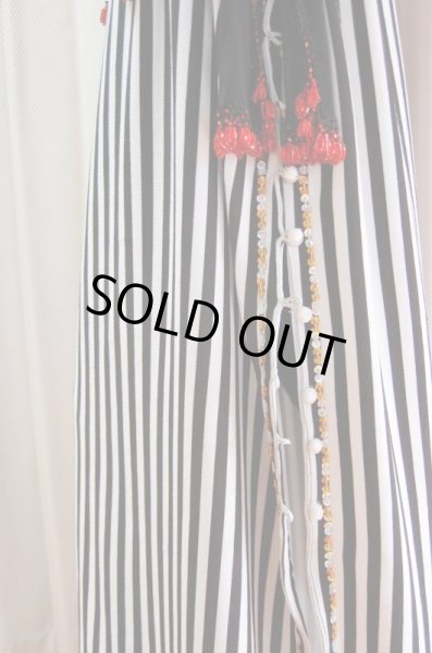 画像4: Fifi Abdoスタイル　ストライプバラディドレス(襟シャツタイプ）135ｃｍ丈 (4)