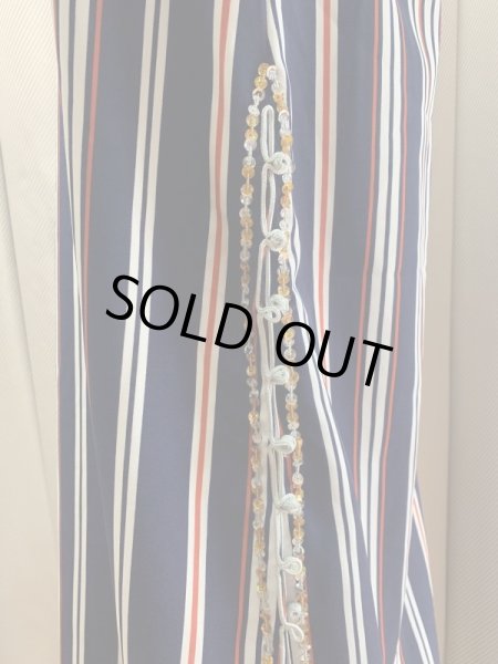 画像5: Fifi Abdoスタイル　ストライプバラディドレス(襟シャツタイプ）135ｃｍ丈 (5)