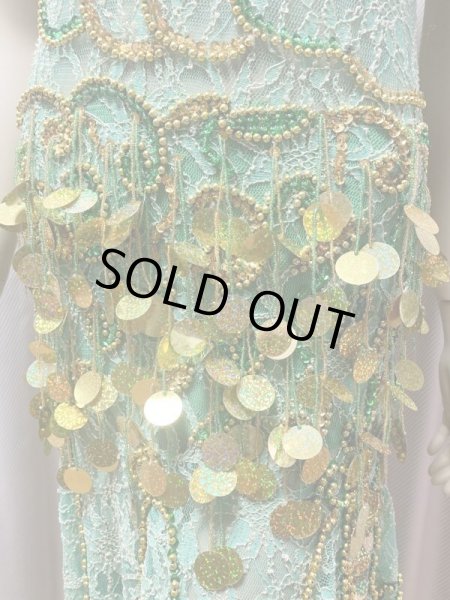 画像7: オリエンタル＆バラディ お袖付きレースワンピースドレス (7)