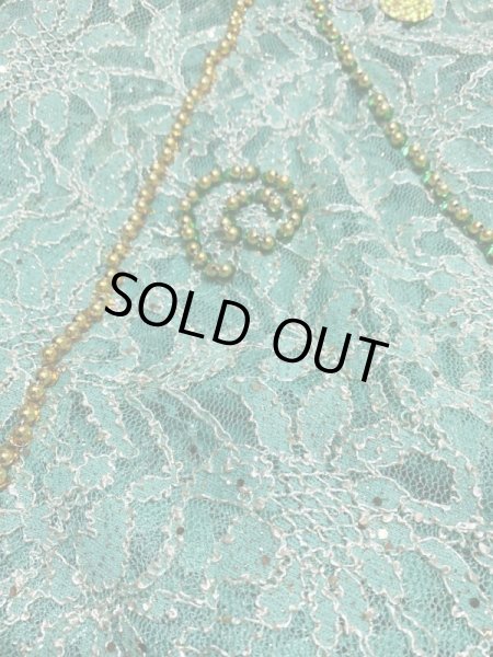 画像8: オリエンタル＆バラディ お袖付きレースワンピースドレス (8)