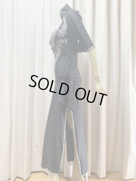 画像3: 10％OFF　ラインストーンバラディドレス（4点セット） (3)