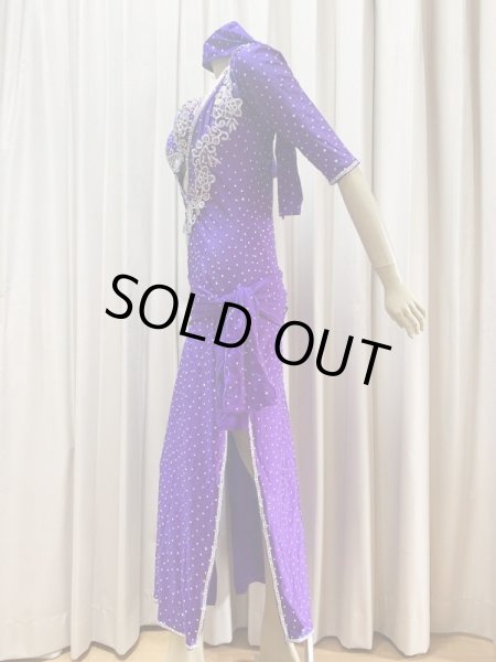 画像3: 10％OFF　ラインストーンバラディドレス（4点セット） (3)