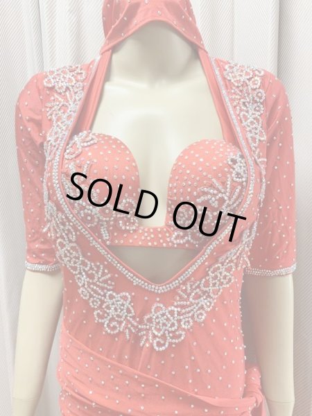 画像2: 10％OFF　ラインストーンバラディドレス（4点セット） (2)