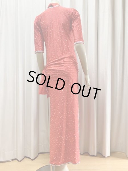 画像4: 10％OFF　ラインストーンバラディドレス（4点セット） (4)