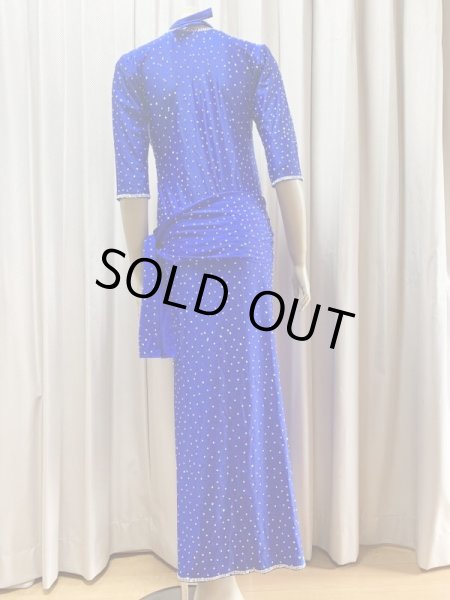 画像4: 10％OFF　ラインストーンバラディドレス（4点セット） (4)