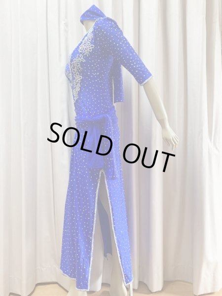 画像3: 10％OFF　ラインストーンバラディドレス（4点セット） (3)