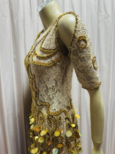 画像5: アワーレム＆バラディ お袖付きレースワンピースドレス (5)