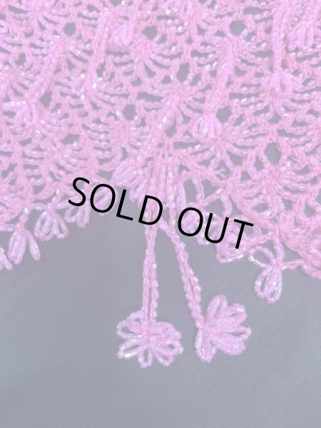 画像6: かぎ編みビーズヒップスカーフ (6)