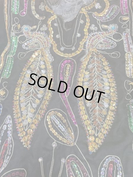 画像5: ピーコック柄ハリージドレス (5)