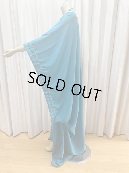 画像3: ピーコック柄ハリージドレス (3)