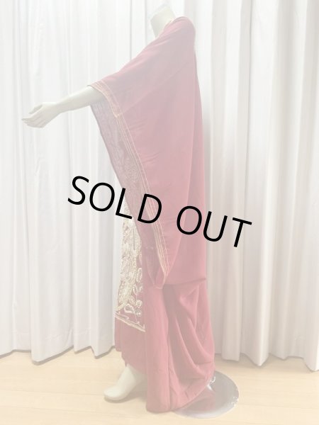 画像3: ピーコック柄ハリージドレス (3)