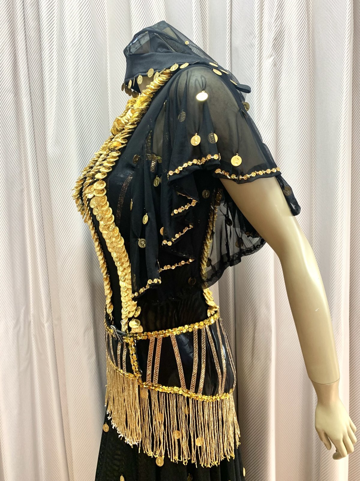 ベリーダンス　ベラ　Bella ゴールド　コスチューム　アクセサリー付き☆ ベリーダンス ベラ Bella ゴールド コスチューム アクセサリー